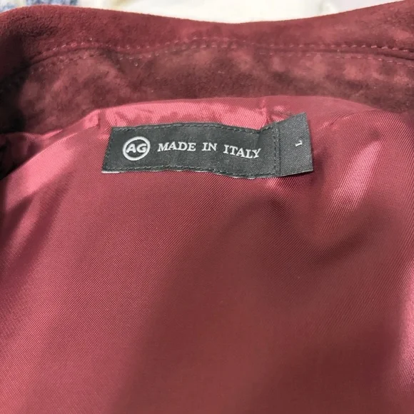 Women’s Jacket - Deep red by AG Adriano Goldschmied - Picture 4 of 4
